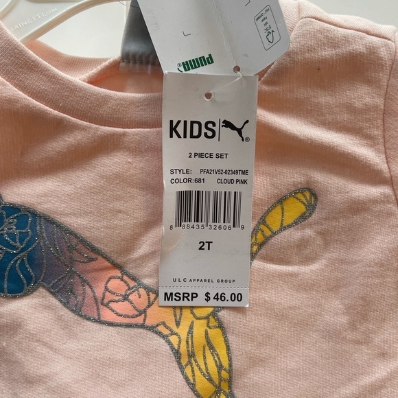 Puma Toddler Girl 2 Piece Set - Picture 4 of 4